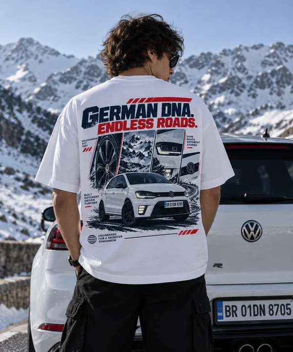 White_Cotton_Oversized_Volkswagen_Graphic_T-Shirt_For_Unisex