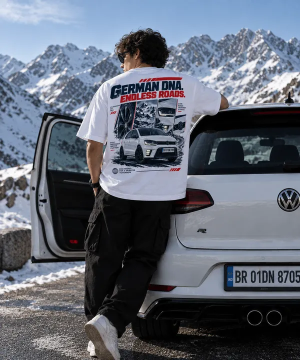 White_Cotton_Oversized_Volkswagen_Graphic_T-Shirt_For_Unisex