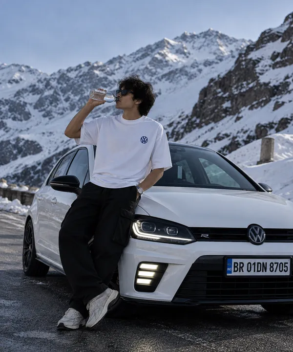 White_Cotton_Oversized_Volkswagen_Graphic_T-Shirt_For_Unisex