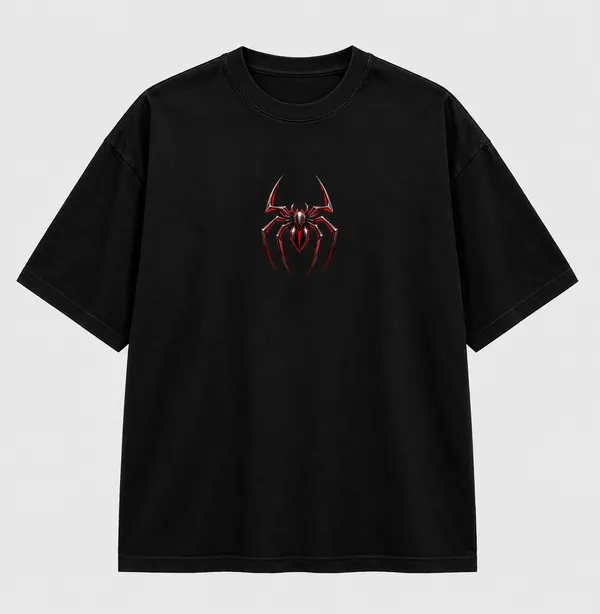 Black_Cotton_Oversized_Spider_Of_Shadows_T-Shirt_For_Unisex