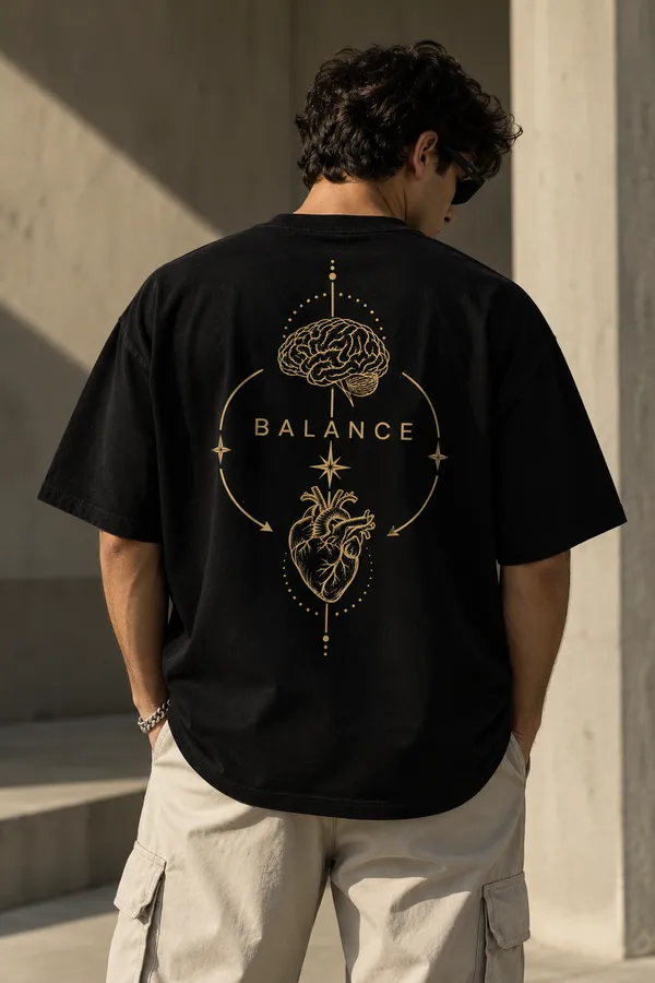 Black_Cotton_Oversized_Balance_Graphic_T-Shirt_For_Unisex