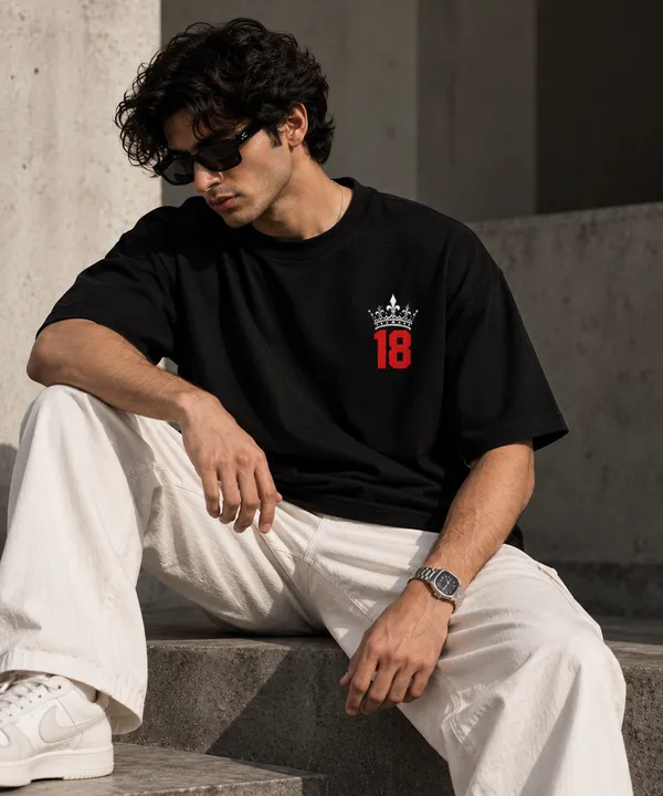 Black_Cotton_Oversized_Virat_Kohli_Goat_18_T-Shirt_For_Unisex