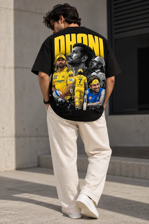 Black_Cotton_Oversized_Dhoni_Crown_07_Graphic_T-Shirt_For_Unisex