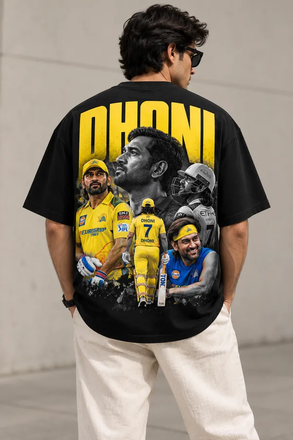 Black_Cotton_Oversized_Dhoni_Crown_07_Graphic_T-Shirt_For_Unisex