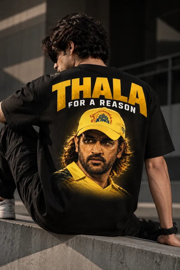 Black_Cotton_Oversized_Thala_For_A_Reason_T-Shirt_For_Unisex