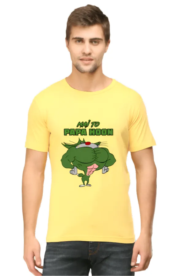 Manmaker_S_Jack_Oggy_And_The_Cockroaches_T_Shirt_Yellow