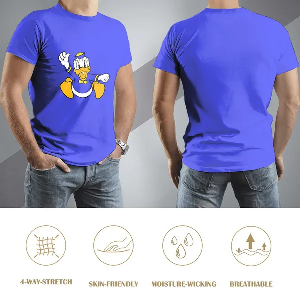 Manmaker_S_Donald_Duck_T_Shirt_Black