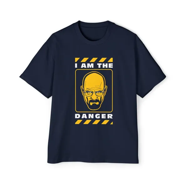 Manmaker_S_Breaking_Bad_Danger_Oversized_T_Shirt_Navy_Blue