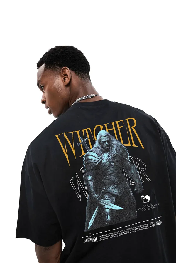 Manmaker_S_Witcher_Oversized_T_Shirt_Black