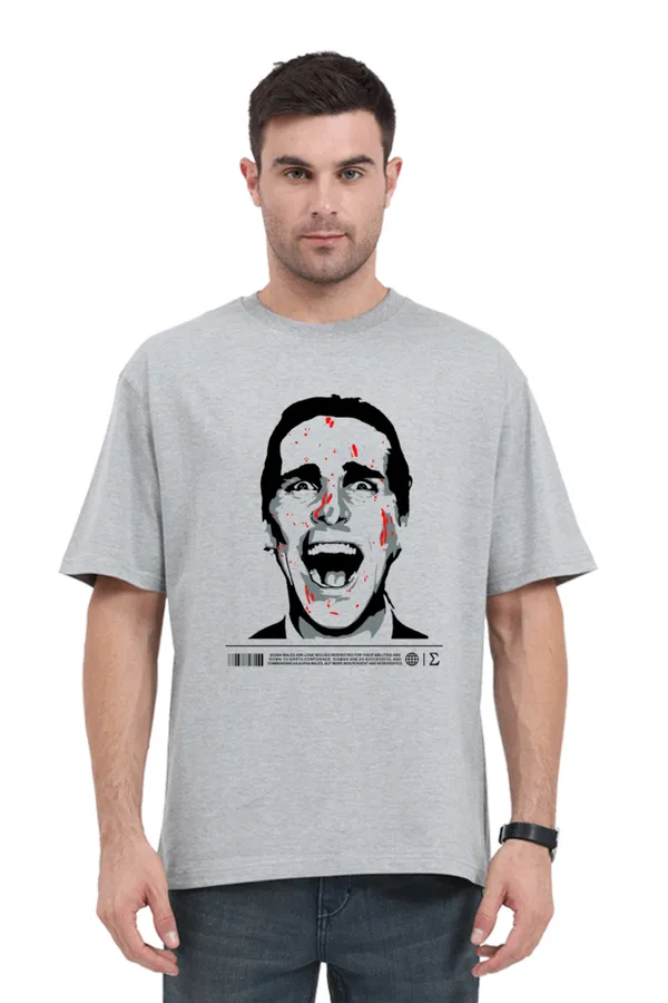 Manmaker_S_Patrick_Bateman_Oversized_T_Shirt_Grey_Melange