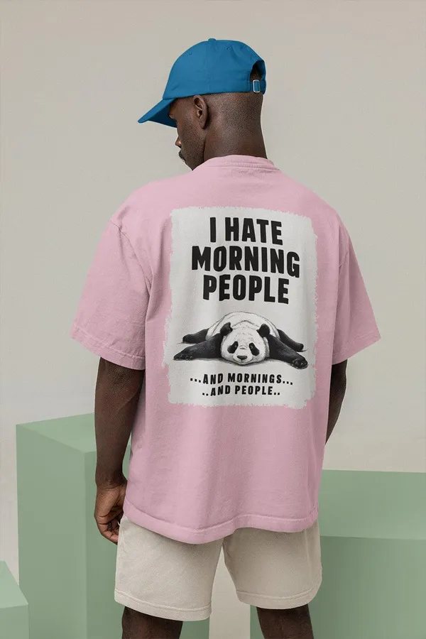 Manmaker_S_Panda_Oversized_T_Shirt_M