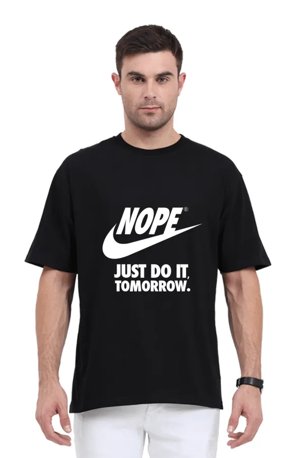 Manmaker_S_Do_It_Tomorrow_Oversized_T_Shirt_S