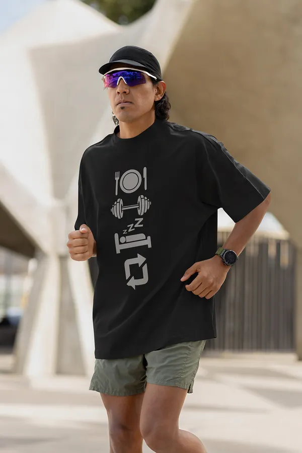 Manmaker_S_Routine_Oversized_T_Shirt_Xxl