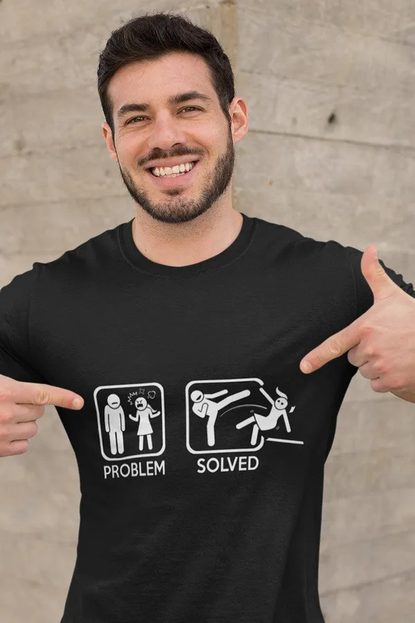 Manmaker_S_Problem_Solved_T_Shirt_Xl