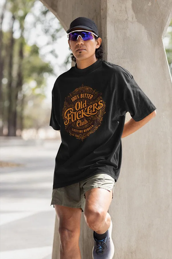 Manmaker_S_Old_Fu_Kers_Oversized_T_Shirt_M