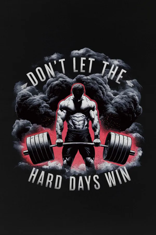 Manmaker_S_Hard_Days_Gym_T_Shirt_M