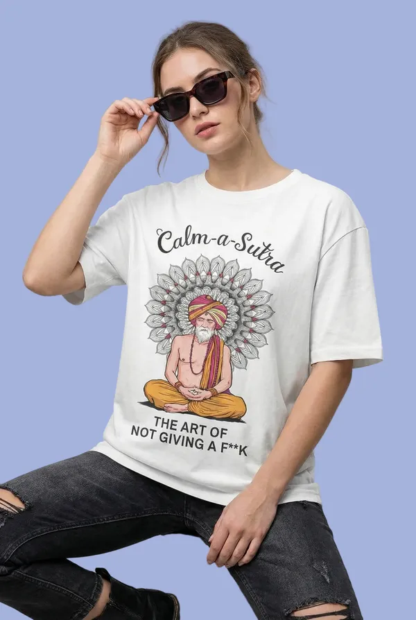 Manmaker_S_Calm_A_Sutra_Oversized_T_Shirt_White