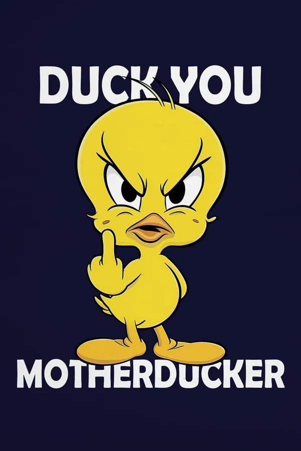 Manmaker_S_Duck_You_Oversized_T_Shirt_S