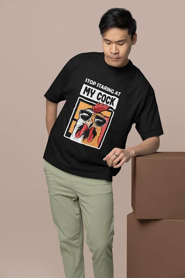 Sale_Manmaker_Cock_Oversized_T_Shirt_M