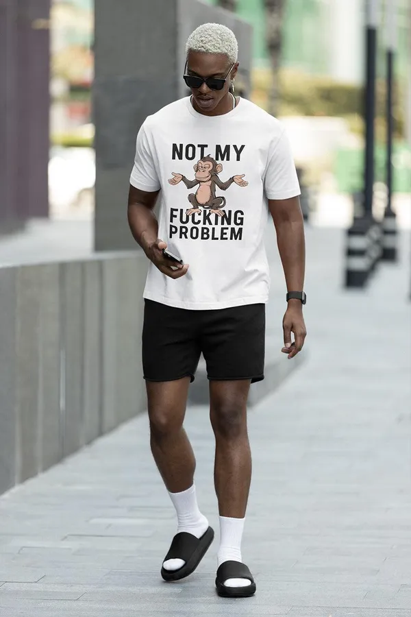 Manmaker_Monkey_Regular_Fit_T_Shirt_L