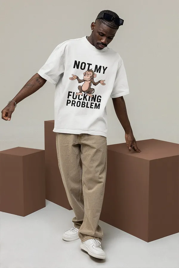 Sale_Manmaker_Monkey_Oversized_T_Shirt_Xxl