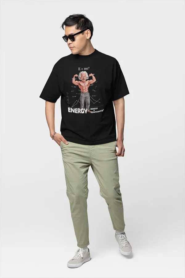 Sale_Manmaker_Einstein_Oversized_T_Shirt_L