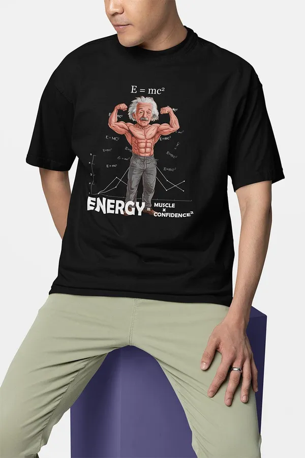 Sale_Manmaker_Einstein_Oversized_T_Shirt_Xl