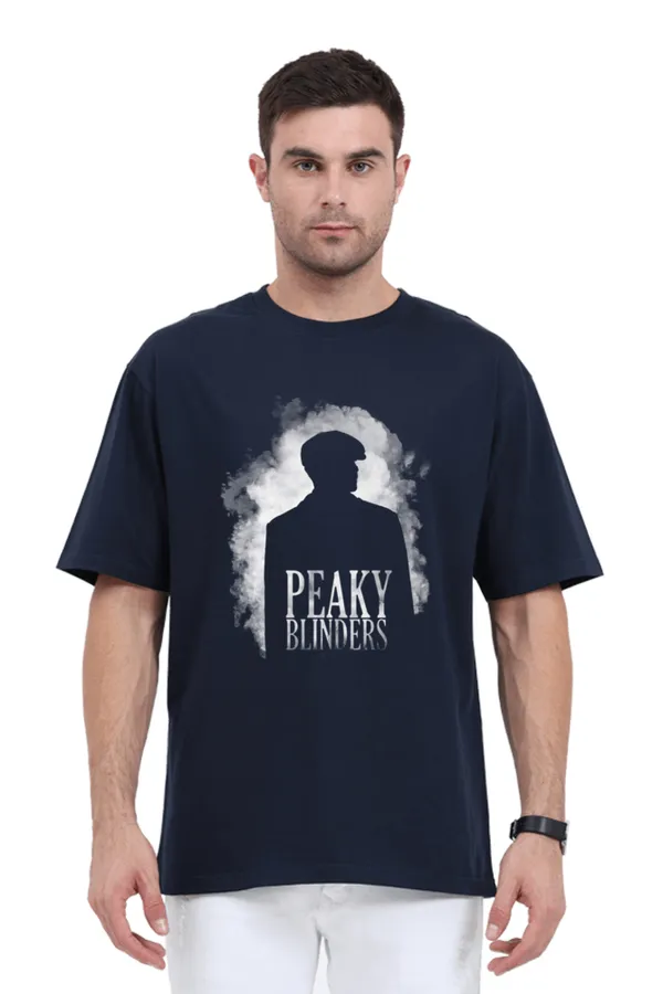 Sale_Manmaker_Peaky_Blinders_Oversized_T_Shirt_Black