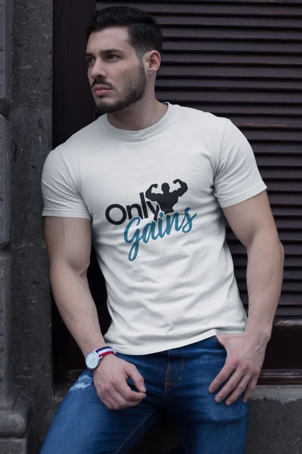 Manmaker_Only_Gains_T_Shirt_L