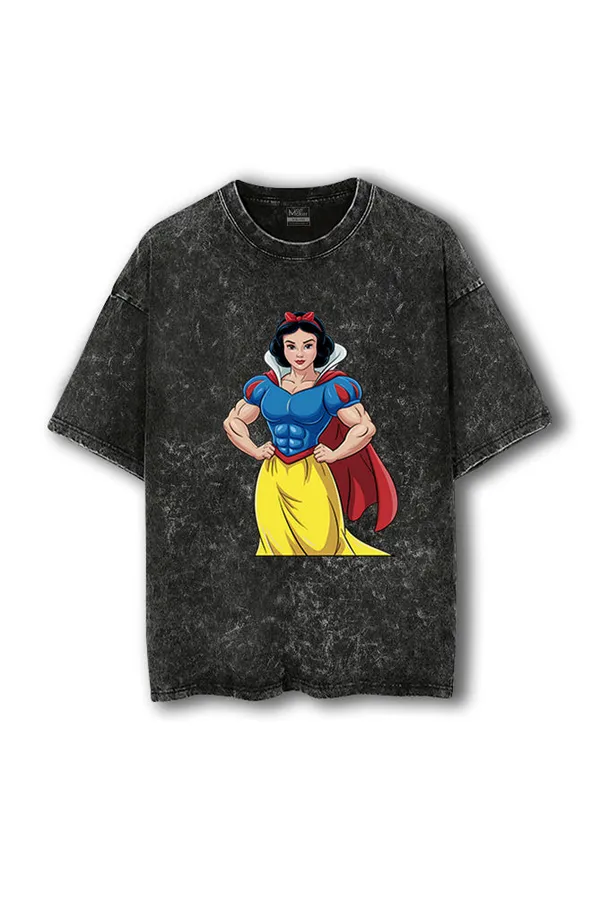 Manmaker_Snow_White_Acid_Wash_Oversized_Gym_T_Shirt