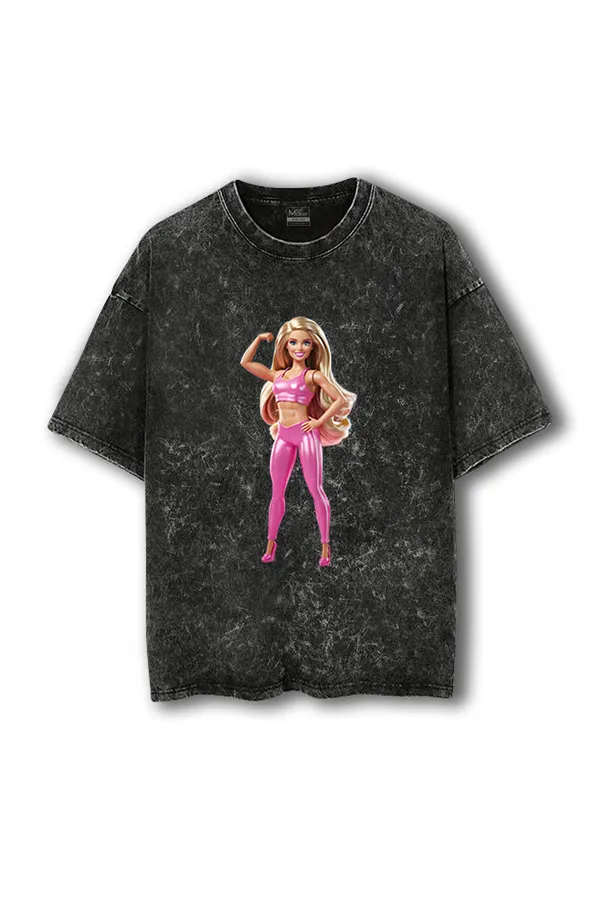 Manmaker_Barbie_Acid_Wash_Oversized_Gym_T_Shirt