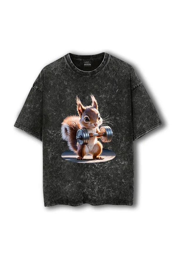 Manmaker_Squirrel_Acid_Wash_Oversized_Gym_T_Shirt