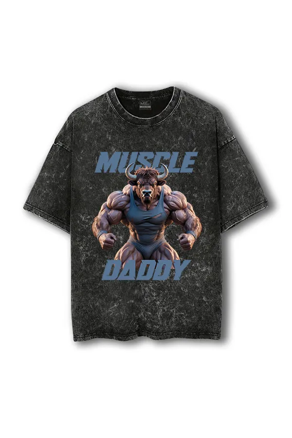 Manmaker_Muscle_Daddy_Bison_Acid_Wash_Oversized_Gym_T_Shirt