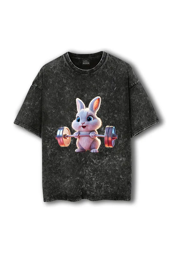 Manmaker_Bunny_Acid_Wash_Oversized_Gym_T_Shirt