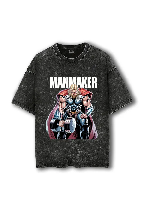 Manmaker_Thor_Acid_Wash_Oversized_Gym_T_Shirt
