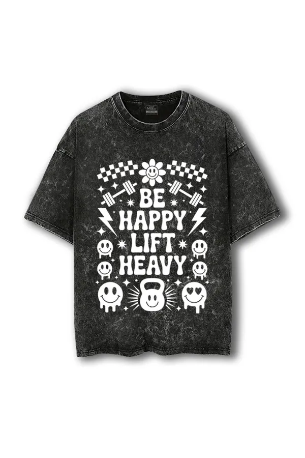 Manmaker_Be_Happy_Acid_Wash_Oversized_Gym_T_Shirt