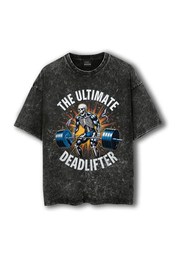 Manmaker_Ultimate_Deadlifter_Acid_Wash_Oversized_Gym_T_Shirt