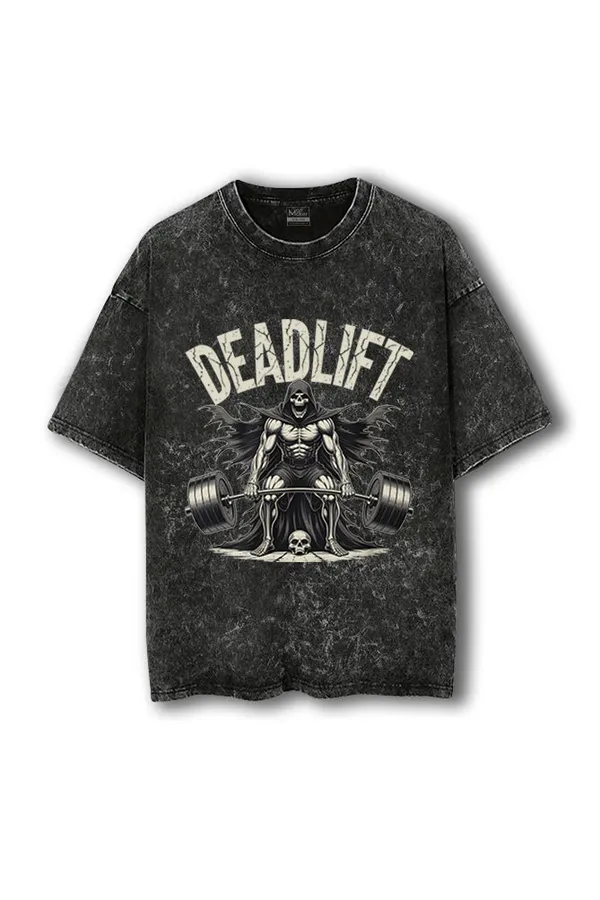 Manmaker_Deadlift_Acid_Wash_Oversized_Gym_T_Shirt