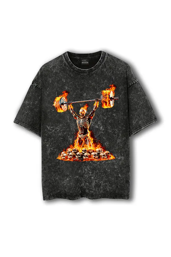 Manmaker_Burning_Skull_Acid_Wash_Oversized_Gym_T_Shirt