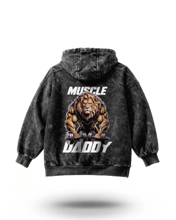 Manmaker_Muscle_Daddy_Lion_Acid_Wash_Gym_Hoodie
