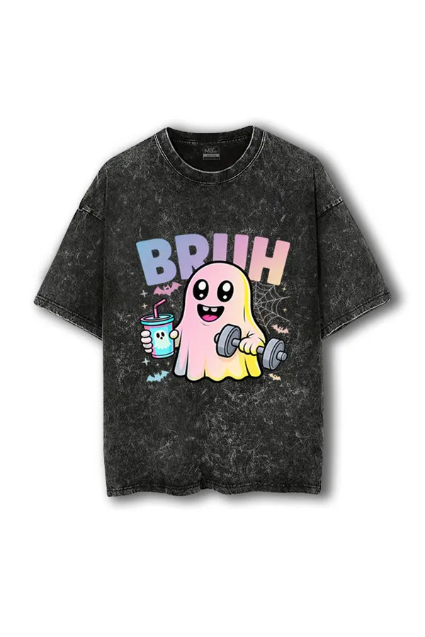 Manmaker_Ghost_Acid_Wash_Oversized_Gym_T_Shirt_Black