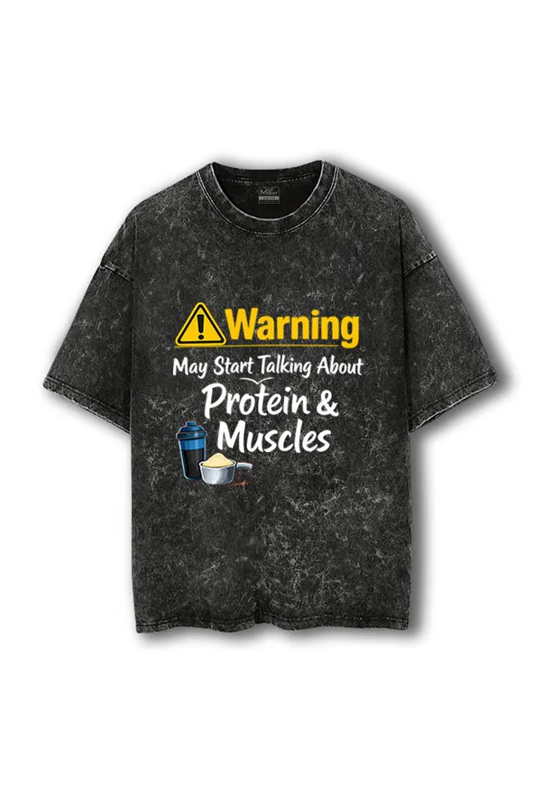 Manmaker_Warning_Acid_Wash_Oversized_Gym_T_Shirt_Black