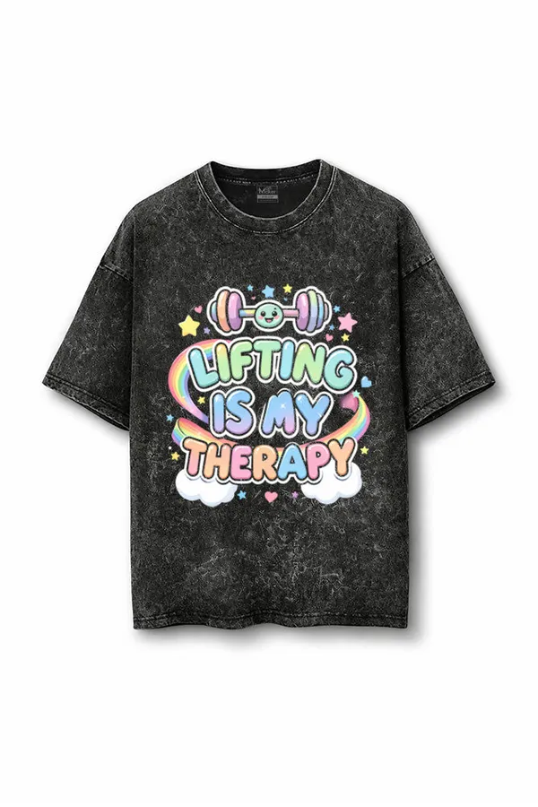 Manmaker_Therapy_Acid_Wash_Oversized_Gym_T_Shirt_Black