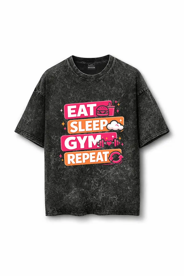 Manmaker_Eat_Acid_Wash_Oversized_Gym_T_Shirt_Black