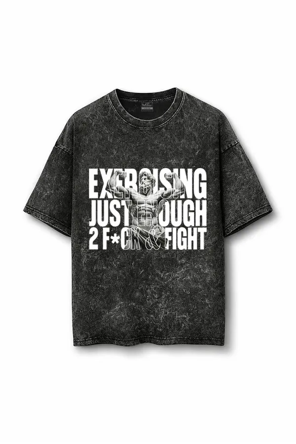 Manmaker_Exercising_Acid_Wash_Oversized_Gym_T_Shirt_Black