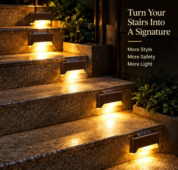 Brown_Solar_LED_Stair_Light