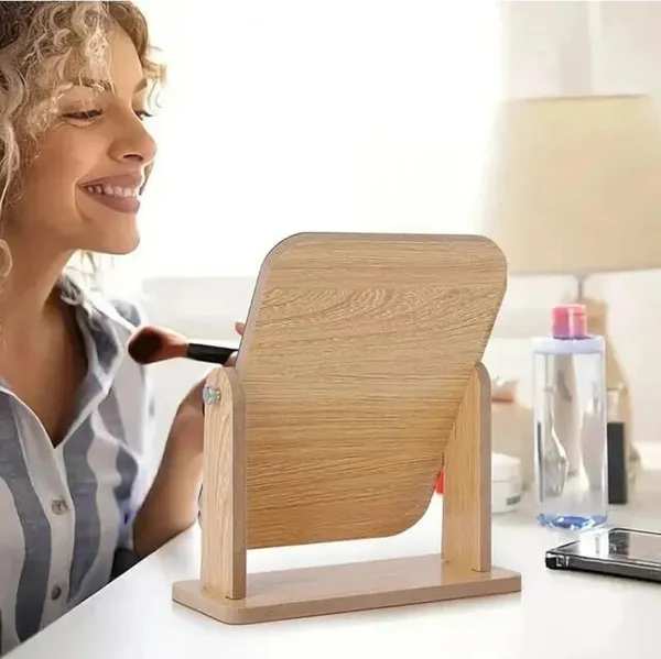 Wooden_Tabletop_Makeup_Mirror