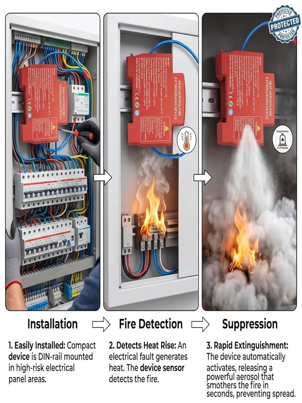 Automatic_Heat_Aerosol_Fire_Suppression_Device