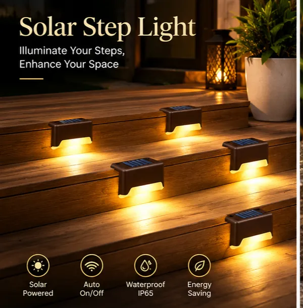 Brown_Solar_LED_Stair_Light