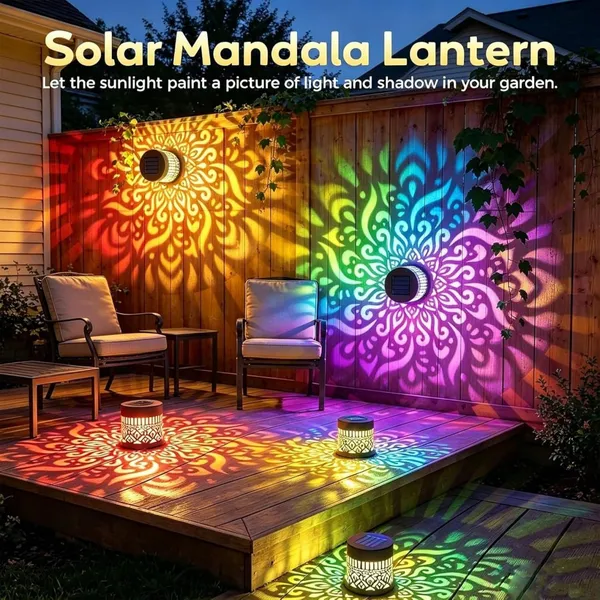 Mandala_Pattern_Solar_Garden_Lantern